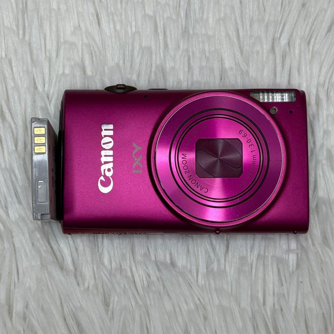 Canon カメラ　IXY 620F PC2013 パープル コンデジ　動作品
