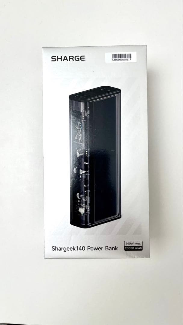 スマホアクセサリー SHARGE Shargeek 140 Power Bank 20000mAh