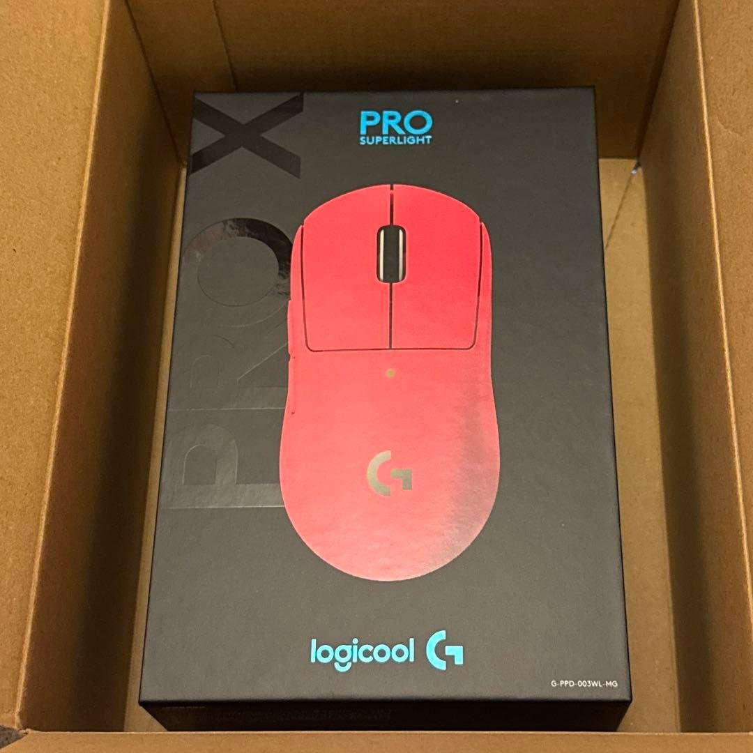新品 Logicool G PRO X SUPERLIGHT マゼンタ