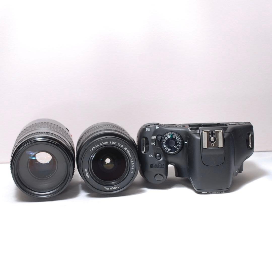 スポーツ観戦に✨Canon Kiss X4✨ダブルレンズ✨スマホ転送◎