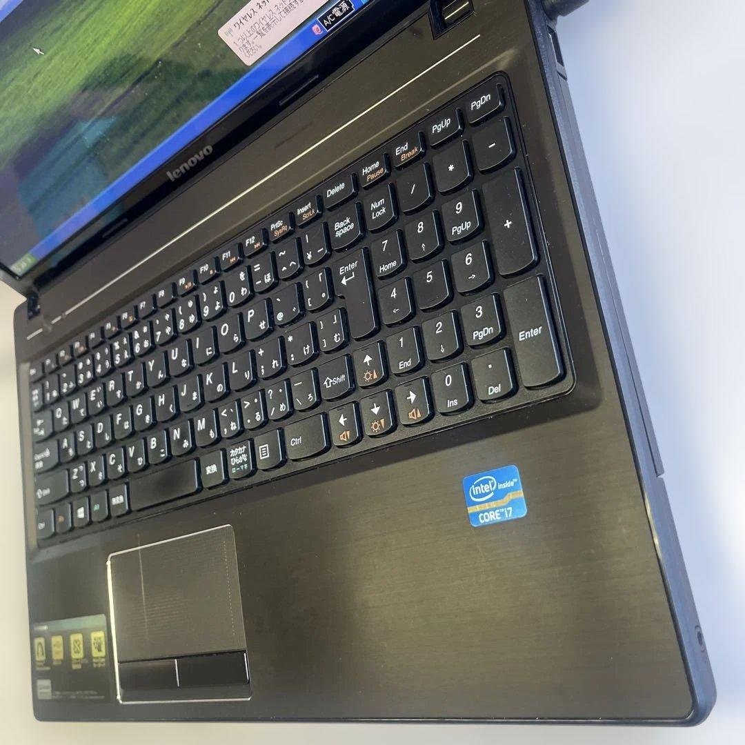 ☆格安超美品☆WindowsXP☆レノボ15.6インチ大画面ノート☆第3世代i7