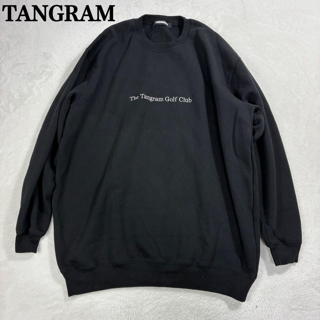 お*ん様 美品✨TANGRAM タングラム ゴルフ 長袖 トレーナー サイズ X