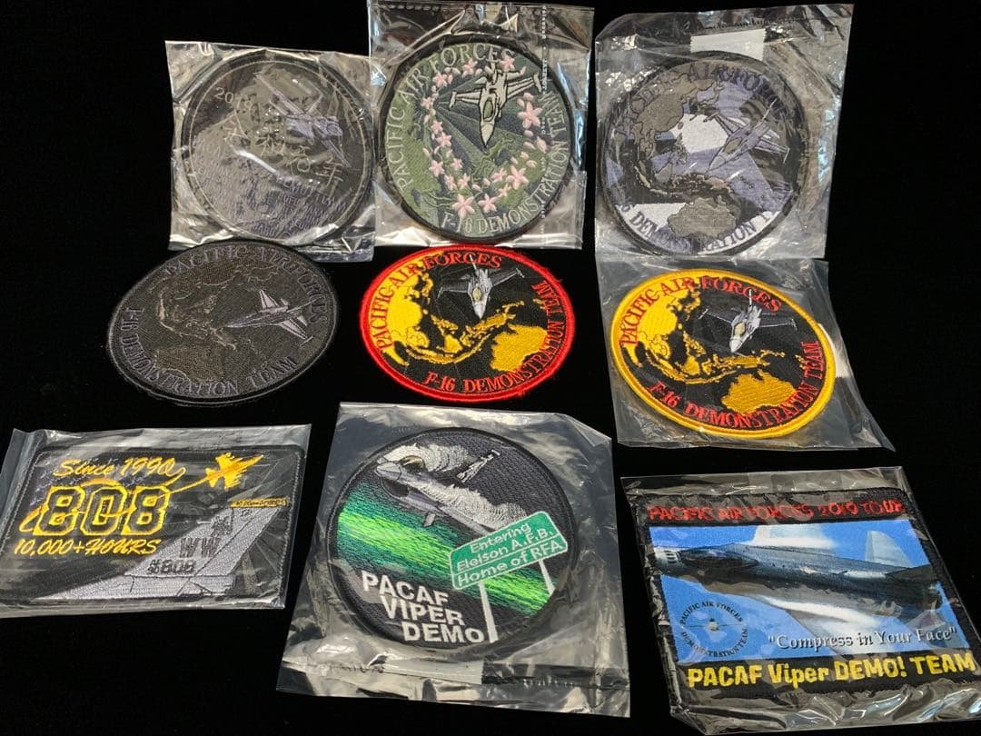 PACAF VIPER DEMO TEAM パッチ　三沢基地　F-16