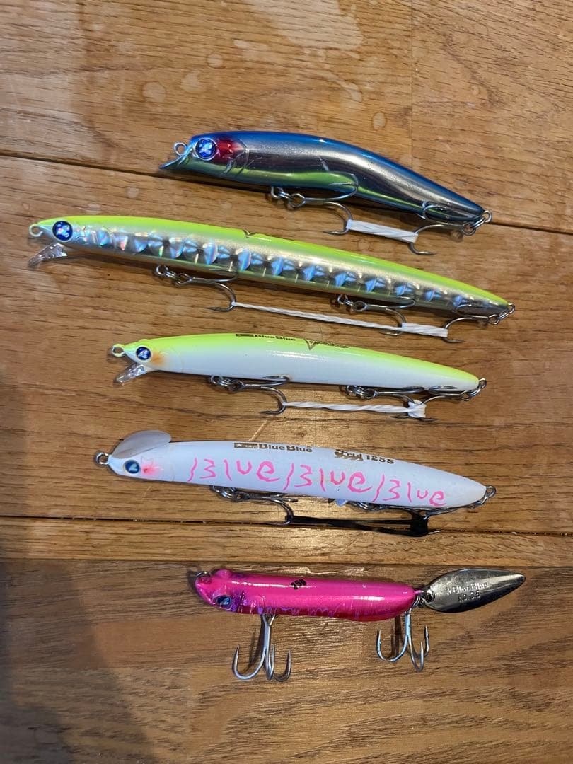 Blue Blue 人気ルアー　5点セット