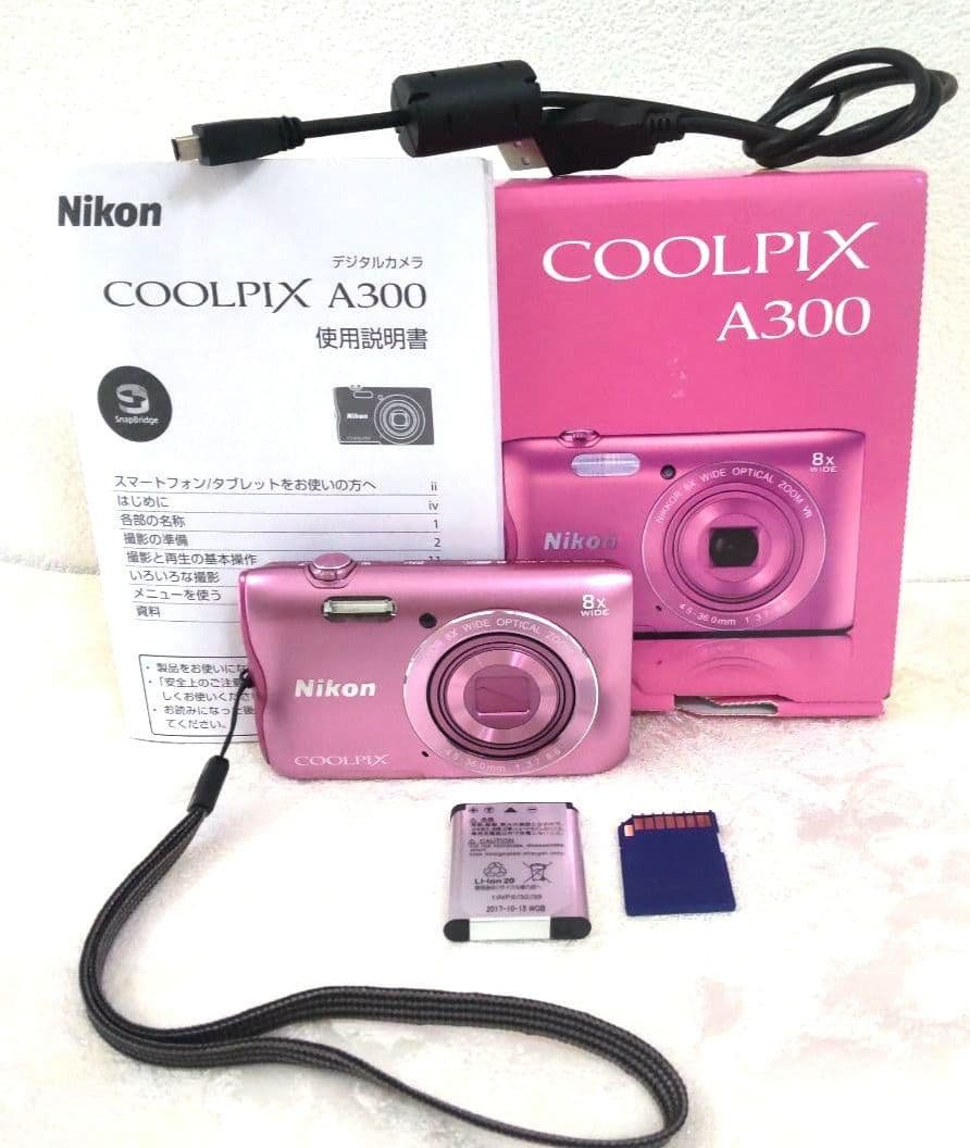 Nikon COOLPIX A300 ピンク