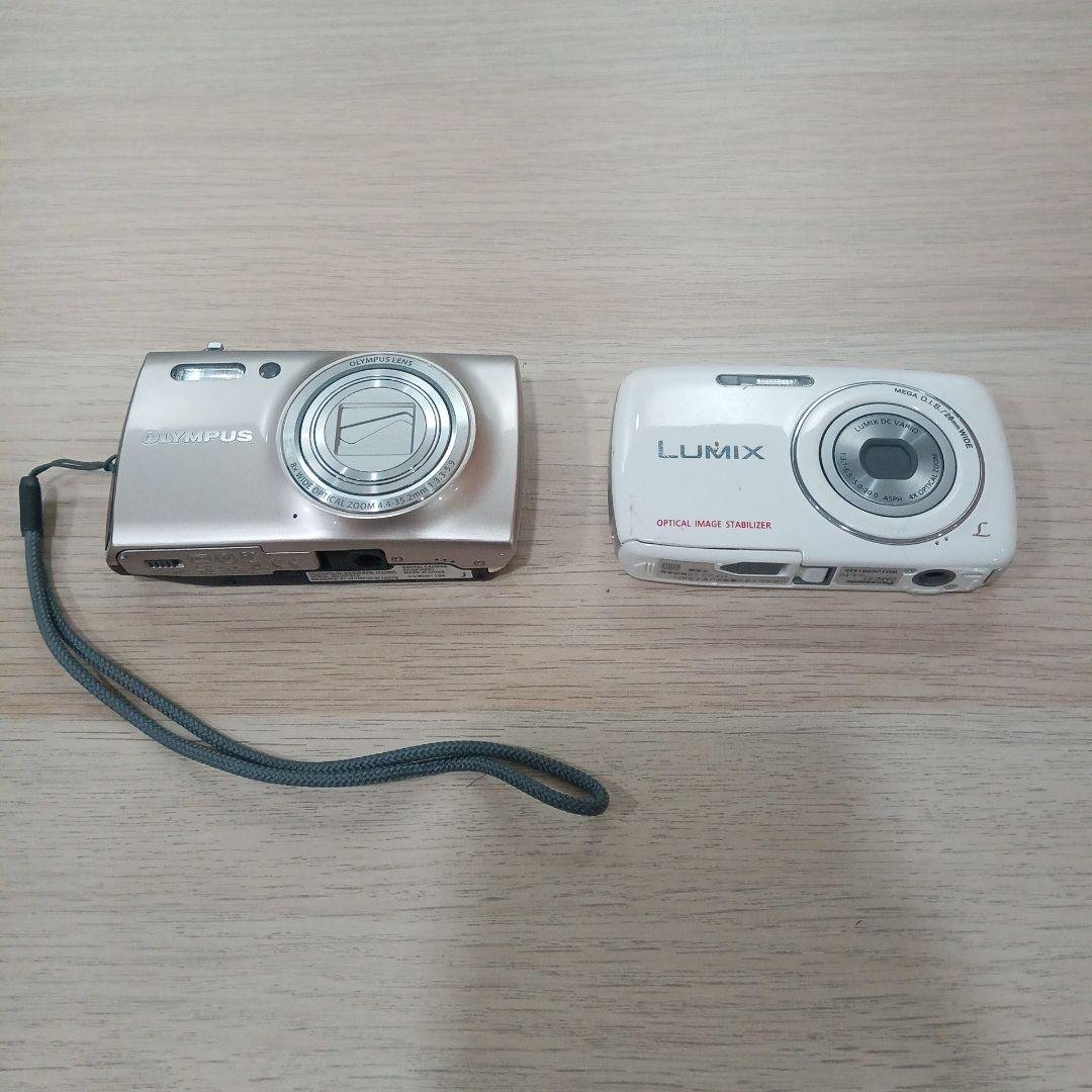 亘*様 OLYMPUS & LUMIX デジタルカメラ 2台セットジャンク