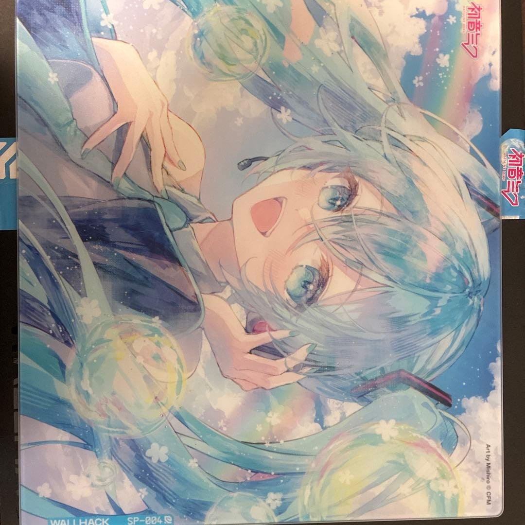 初音ミク マウスパッド WALLHACK SP-824-S 限定ステッカー付き！