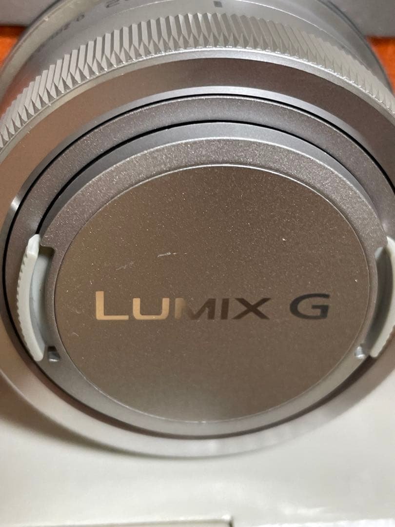 LUMIX デジタル一眼レフ　DC-GF9W オレンジ ダブルレンズキット