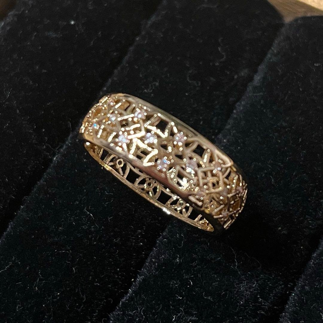 み*ー様 透かしリング