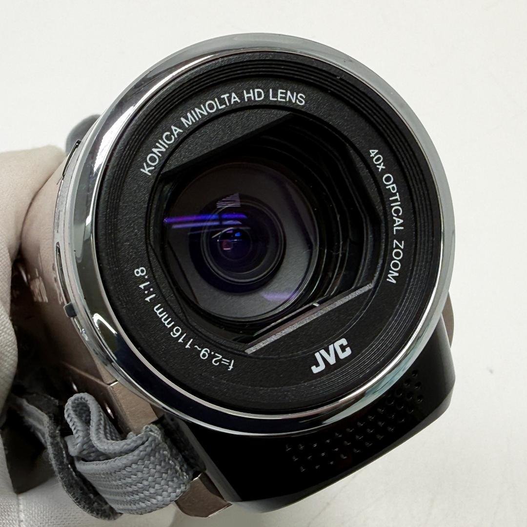 JVC Everio フルHD ビデオカメラ GZ-E117