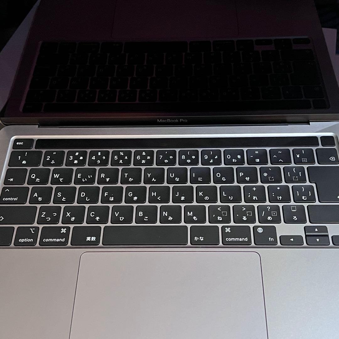 MacBook Pro 13インチ 2022 M2 美品 バッテリー91%