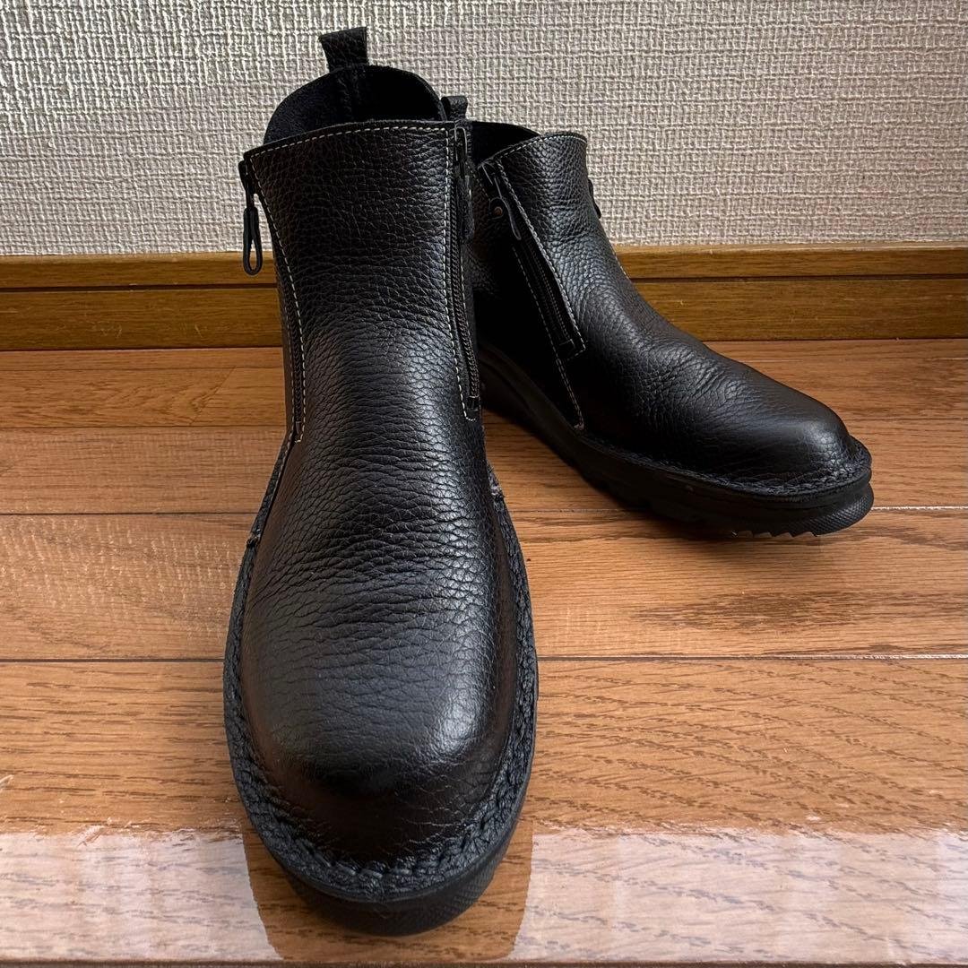 【Dola & A.S.W】ドラエアセンスウォーク　サイドファスナーブーツ 24