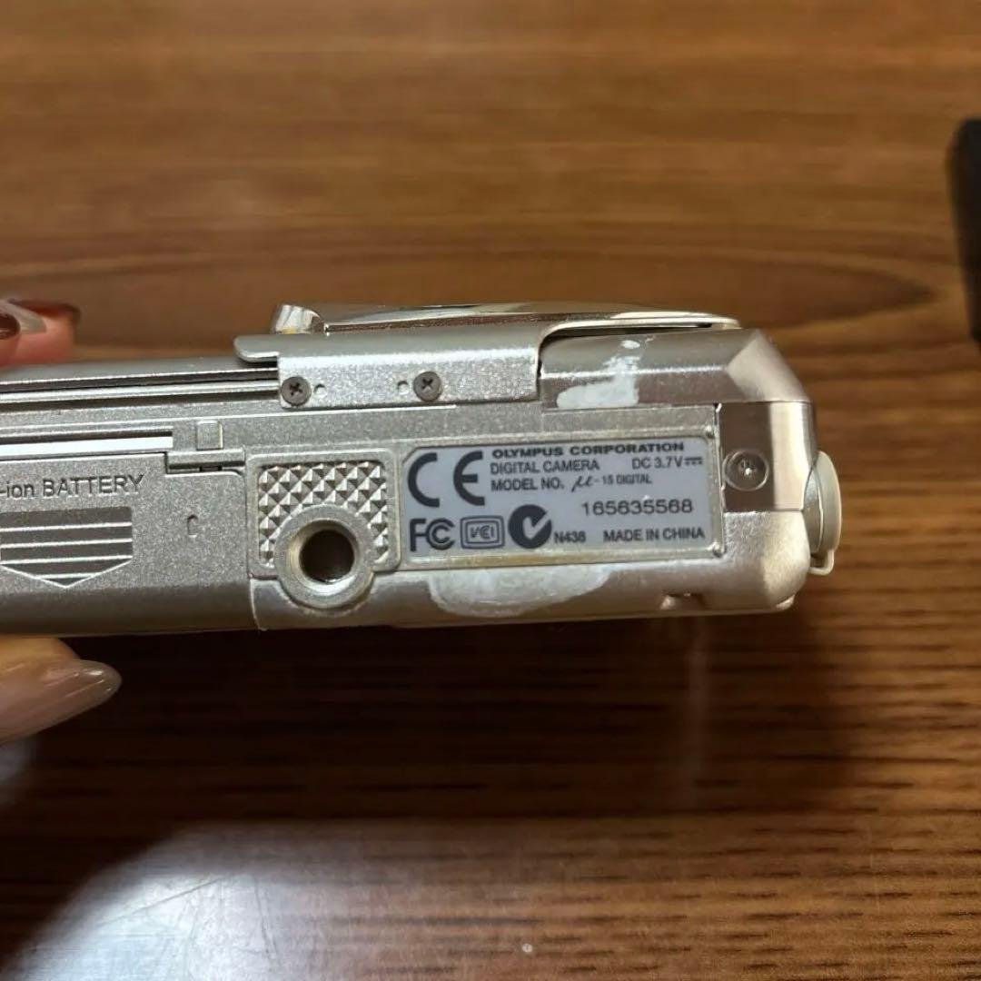 【訳あり】希少品　オリンパス　μ-15 ブルー