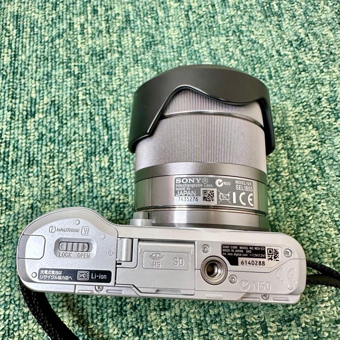 SONY ソニー ミラーレス 一眼レフカメラ NEX-C3 ズームレンズキット