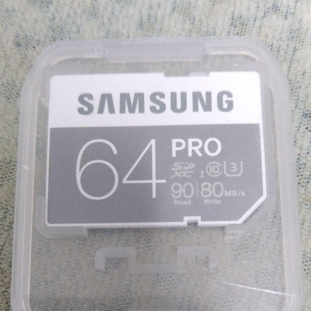 サムスン 64GB SDカード プロU3