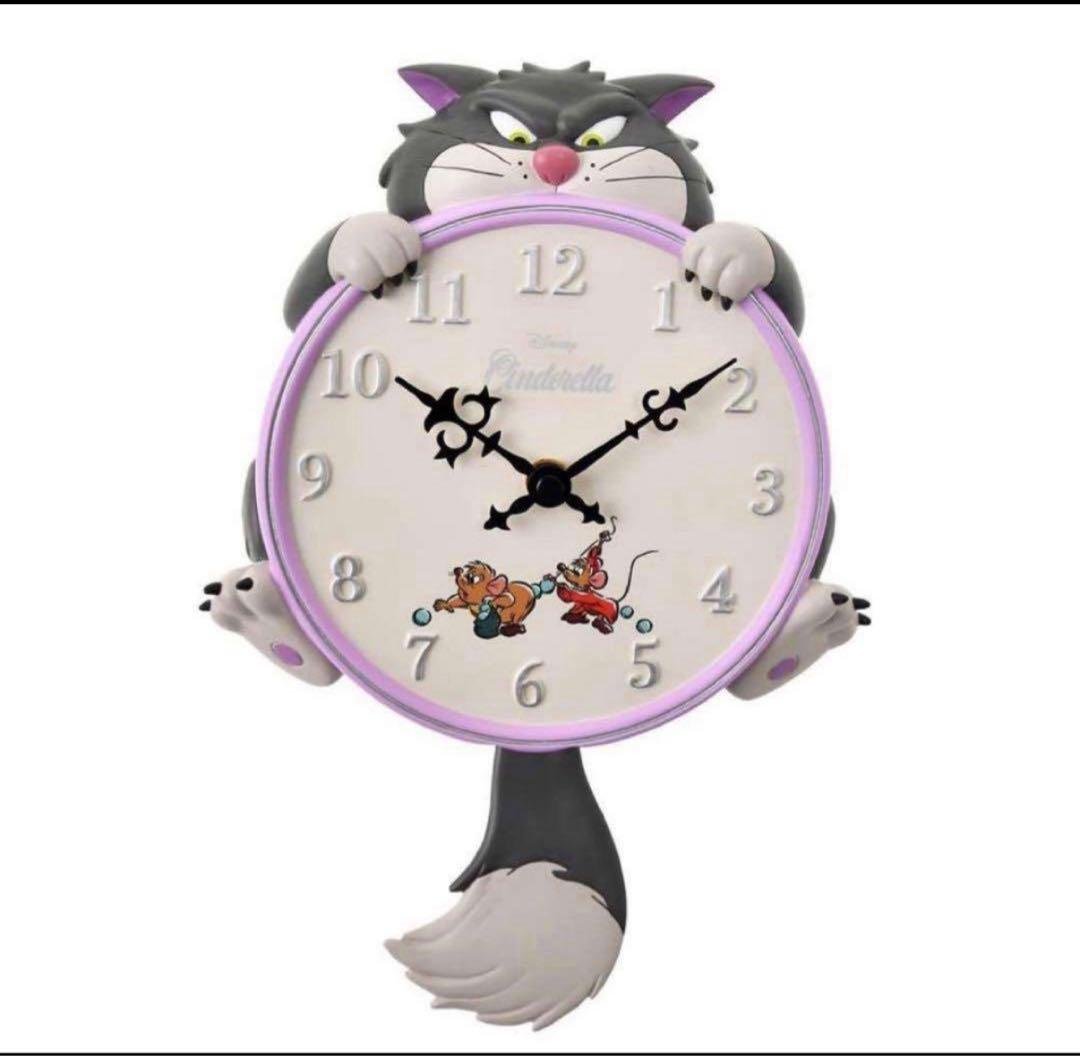 ルシファー、ジャック＆ガス 時計 DISNEY CAT DAY 2026