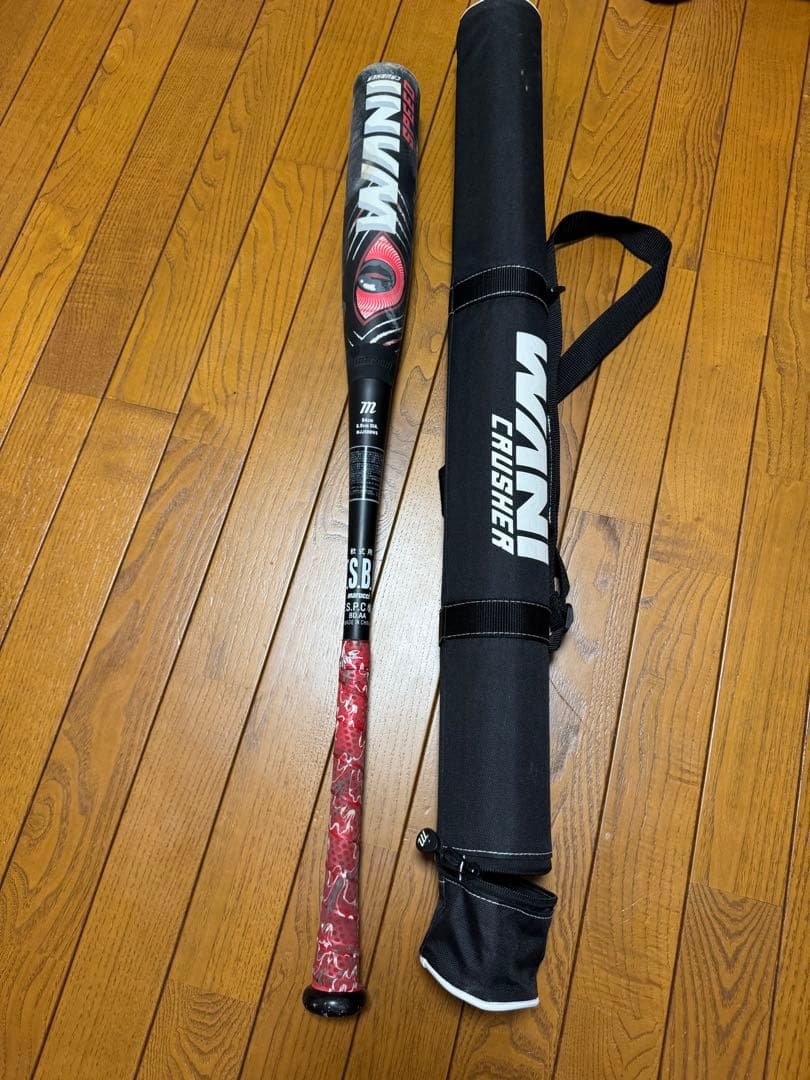 MARUCCI 赤ワニ軟式バット 84cm