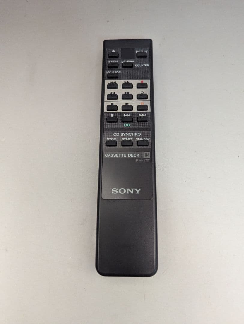 SONY RM-J701 カセットデッキリモコン