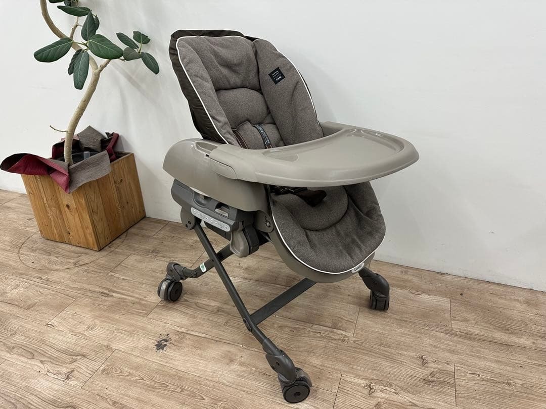 Combi ハイ&ロー 電動スイングチェア ベビーラック 付属品あり