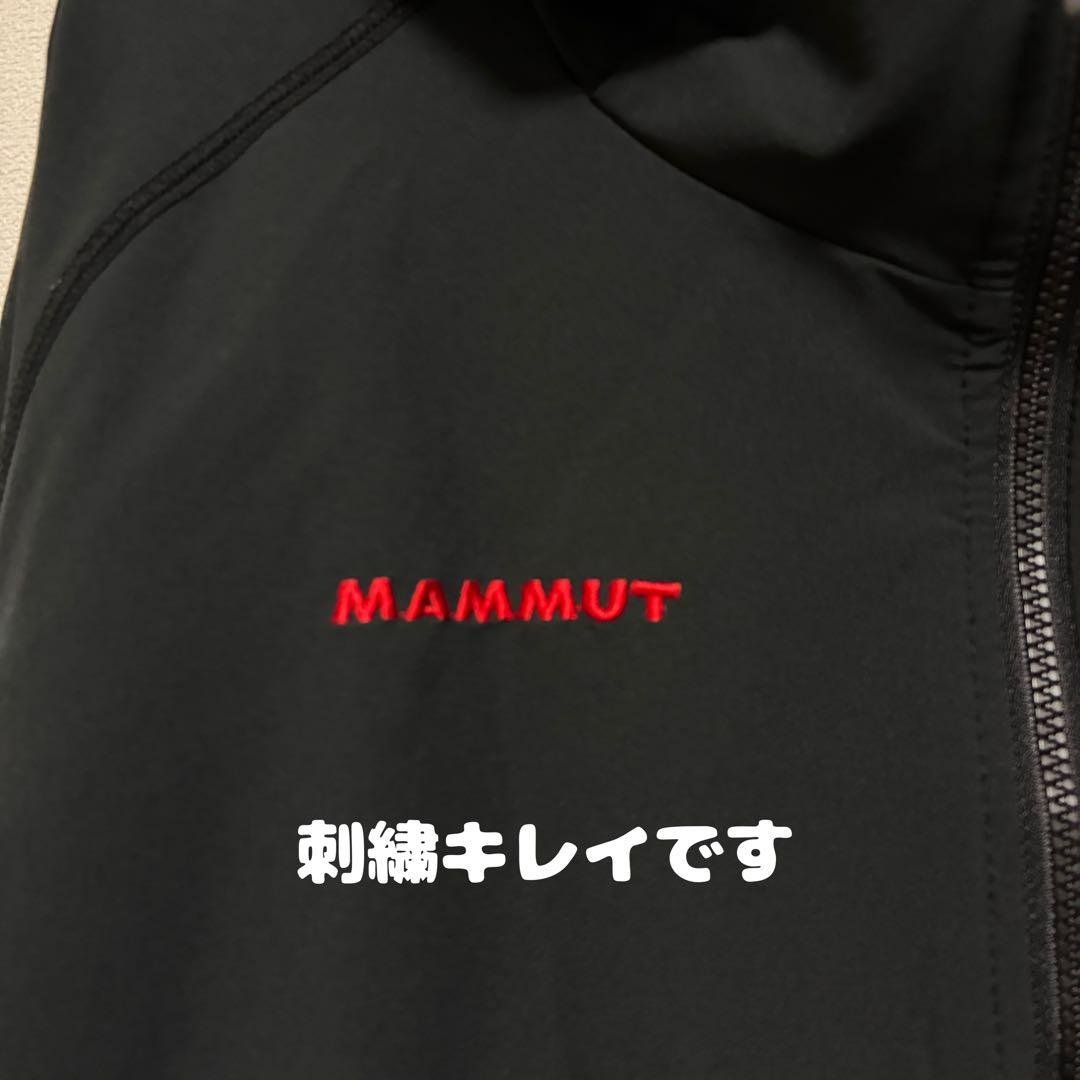 美品　マムート　ソフテッククライムライトジャケット　マウンテンパーカー　黒　Ｍ