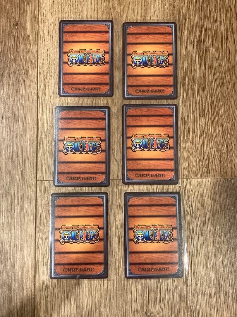 ワンピースカード　旧裏　初期　美品　カードダス　ルフィ海賊団