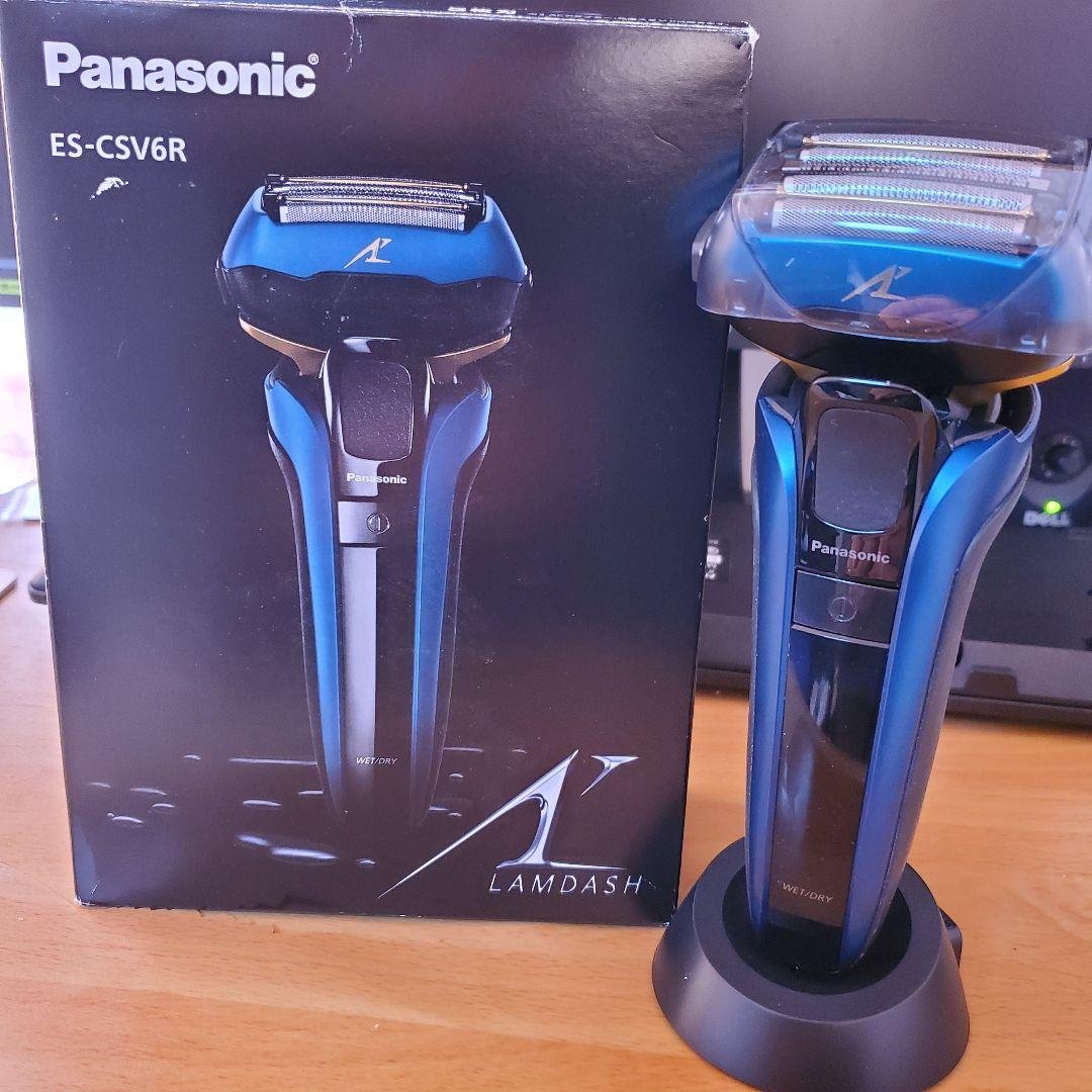 パナソニック ラムダッシュ ES-CSV6R ブルー 5枚刃 替刃セット付