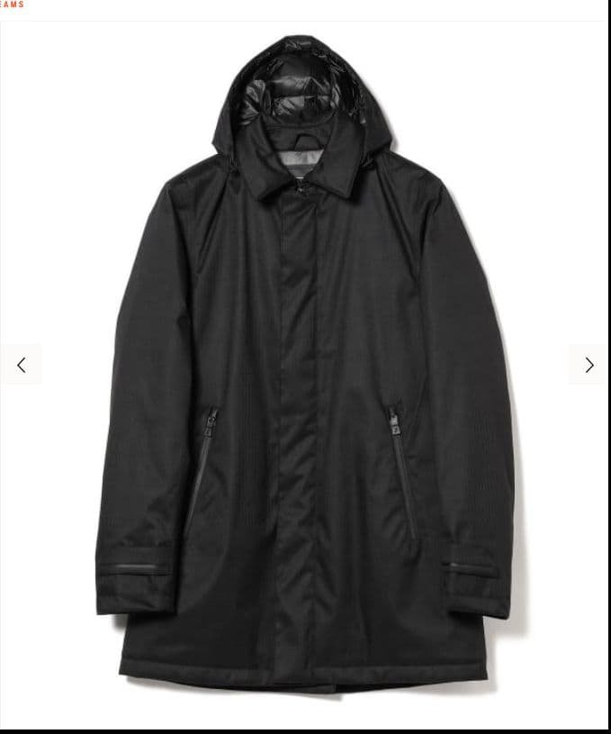 HERNO Laminar ヘリンボーン ダウンコート 48