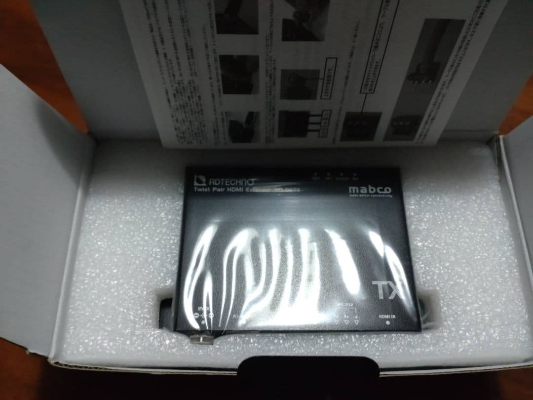 ADtechno【HD-06TX】HDbaseT送信機