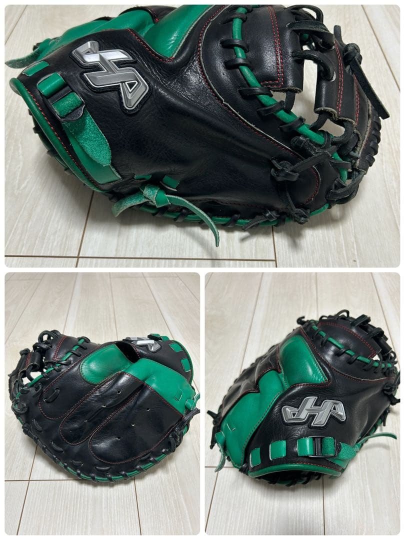 【限定品】ハタケヤマキャッチャーミット　一般軟式用