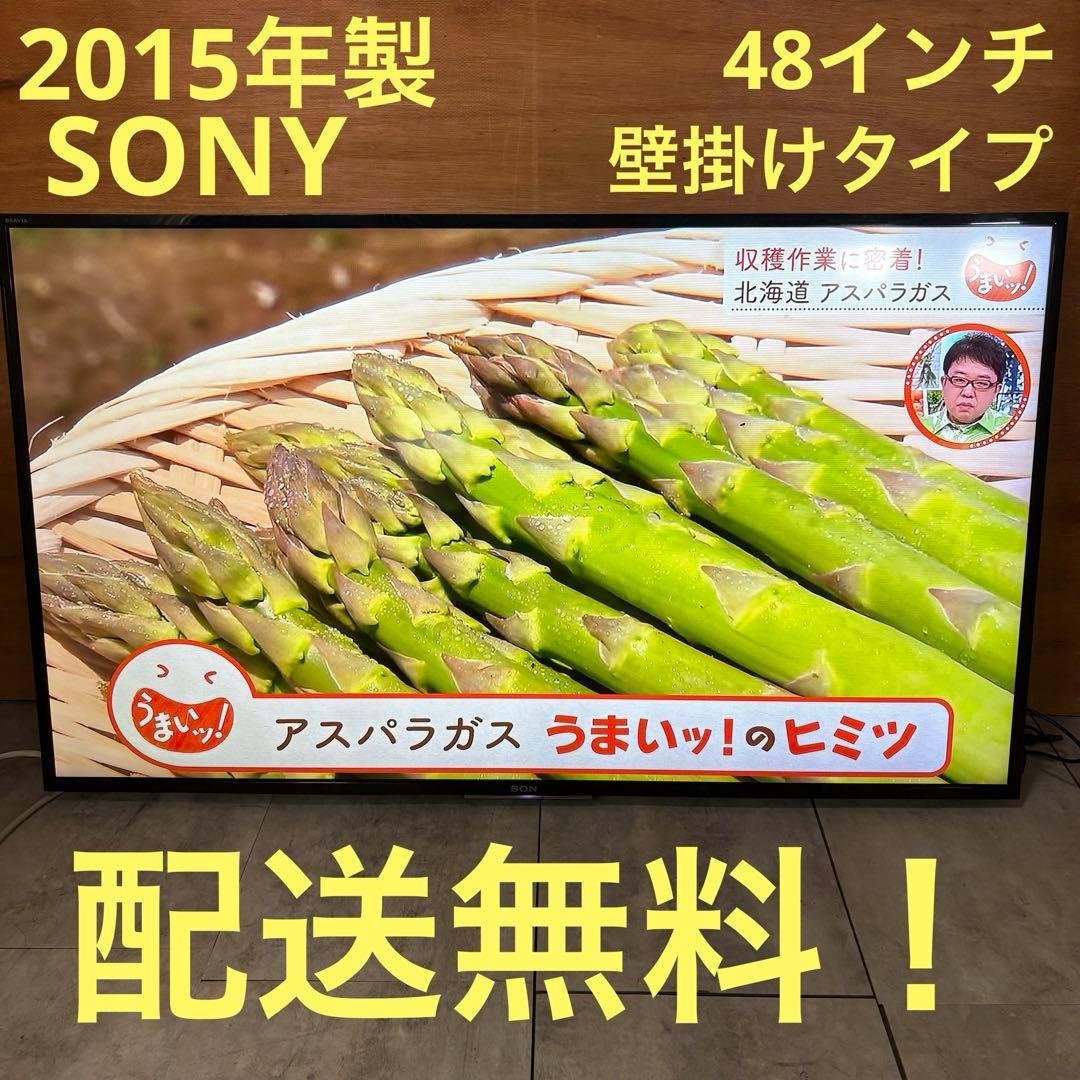 一都三県限定　配送無料　液晶テレビ　SONY ソニー　壁掛け 48インチ