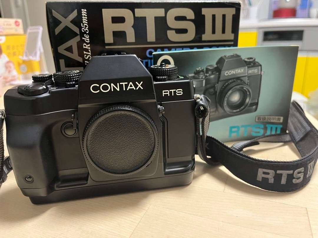 【極美品　防湿庫保管品】CONTAX RTS III 一眼レフカメラ　箱付き