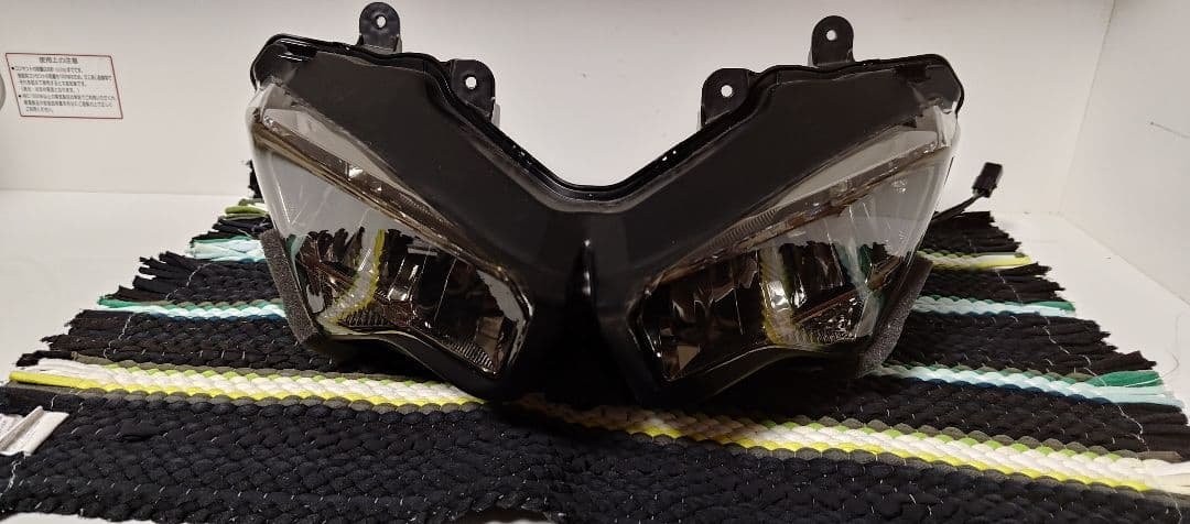 山田 ZX25R 純正ヘッドライト