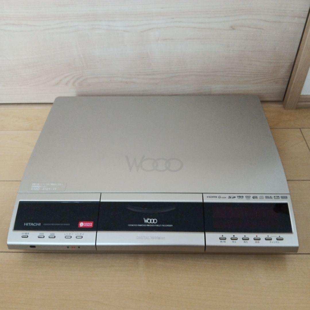 HITACHI WOOO DVDレコーダー シルバー DV-DH500S