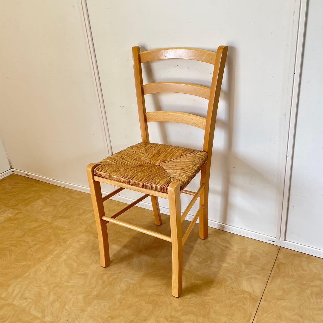 miyabi ラッシ編みチェア 椅子 イス ダイニングチェア ナチュラル