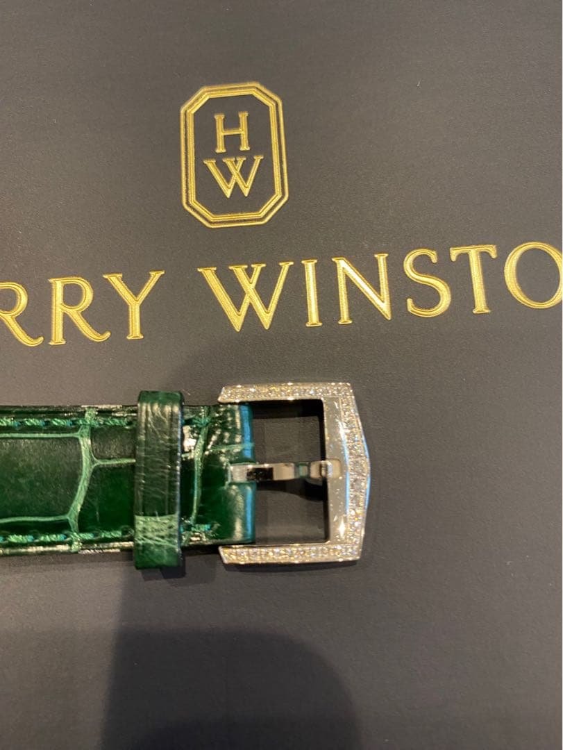ハリーウィンストン　ダイヤ入り尾錠　新品未使用