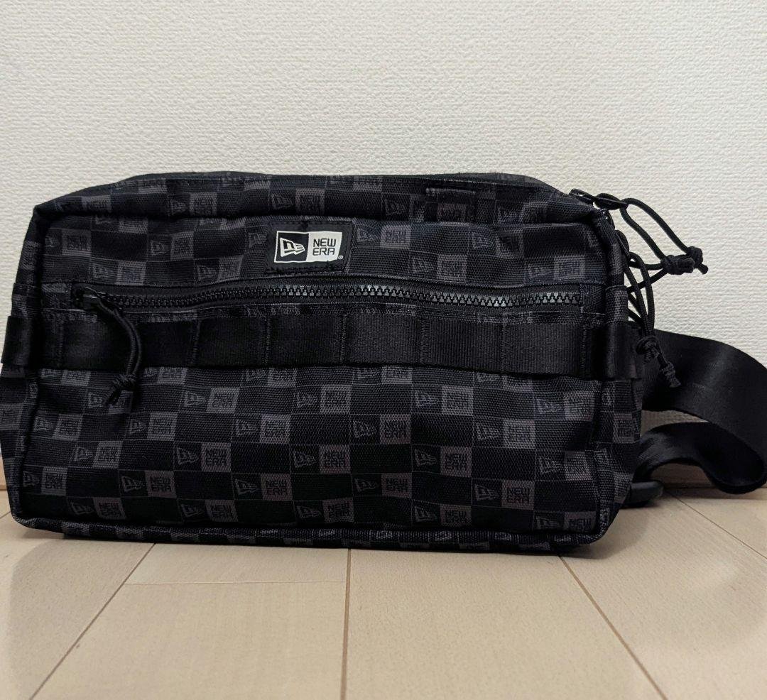【完売品】ニューエラ NEWERA ボックスロゴ モノグラム ウエストバッグ