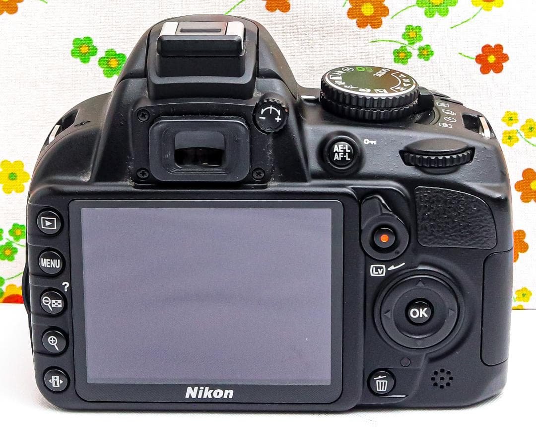 ニコン Nikon D3100☆スマホに転送♪☆手振れ補正付き☆カメラケース付
