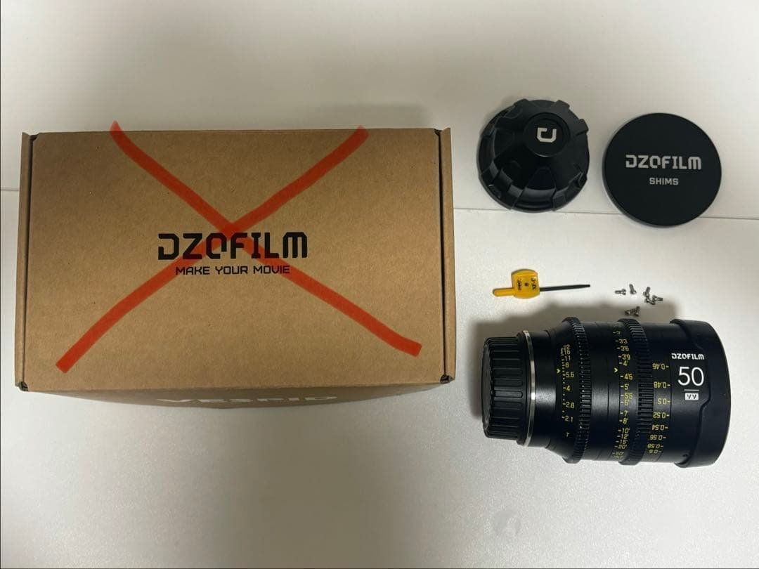 最終価格 DZOFILM VESPID 50mm T2.1 + EF +PL