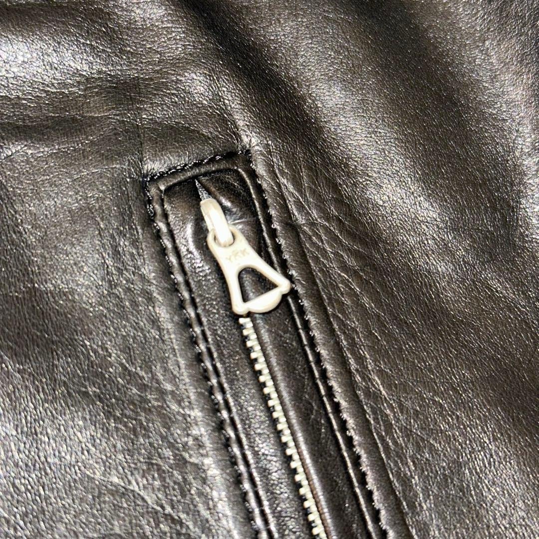 Paul Smith ポールスミス レザージャケット 黒 M シングルライダース
