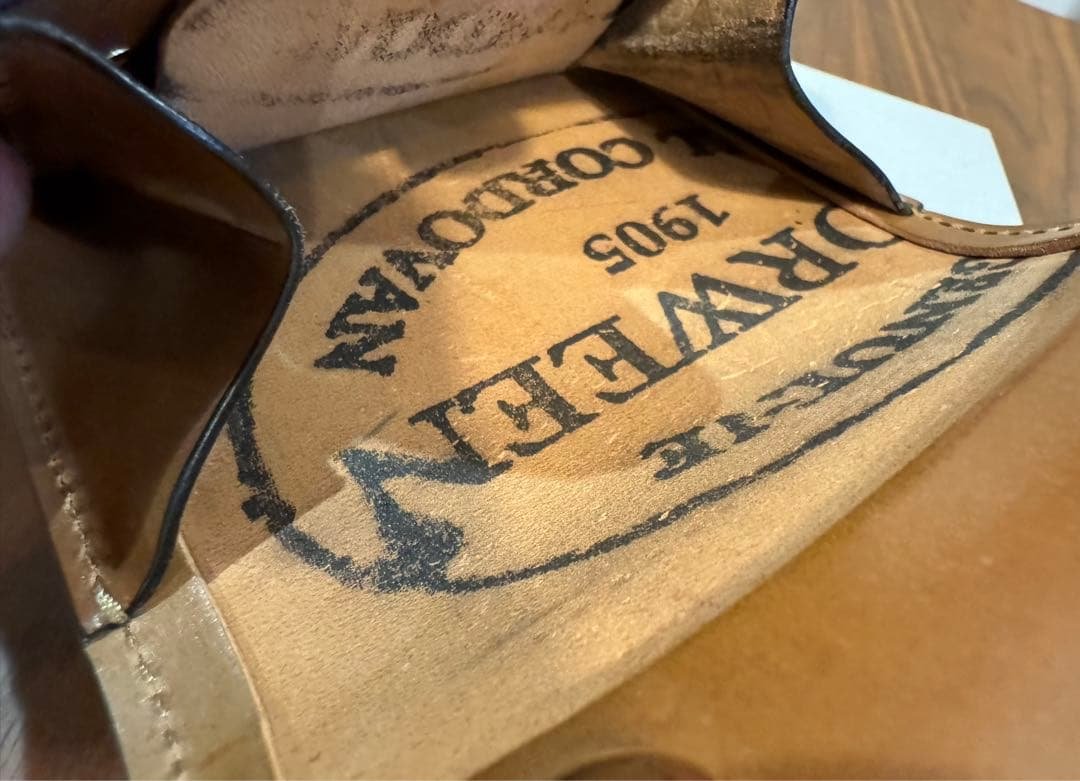 WILDSWANS フルコードバン タング バーボン スタンプ 美品