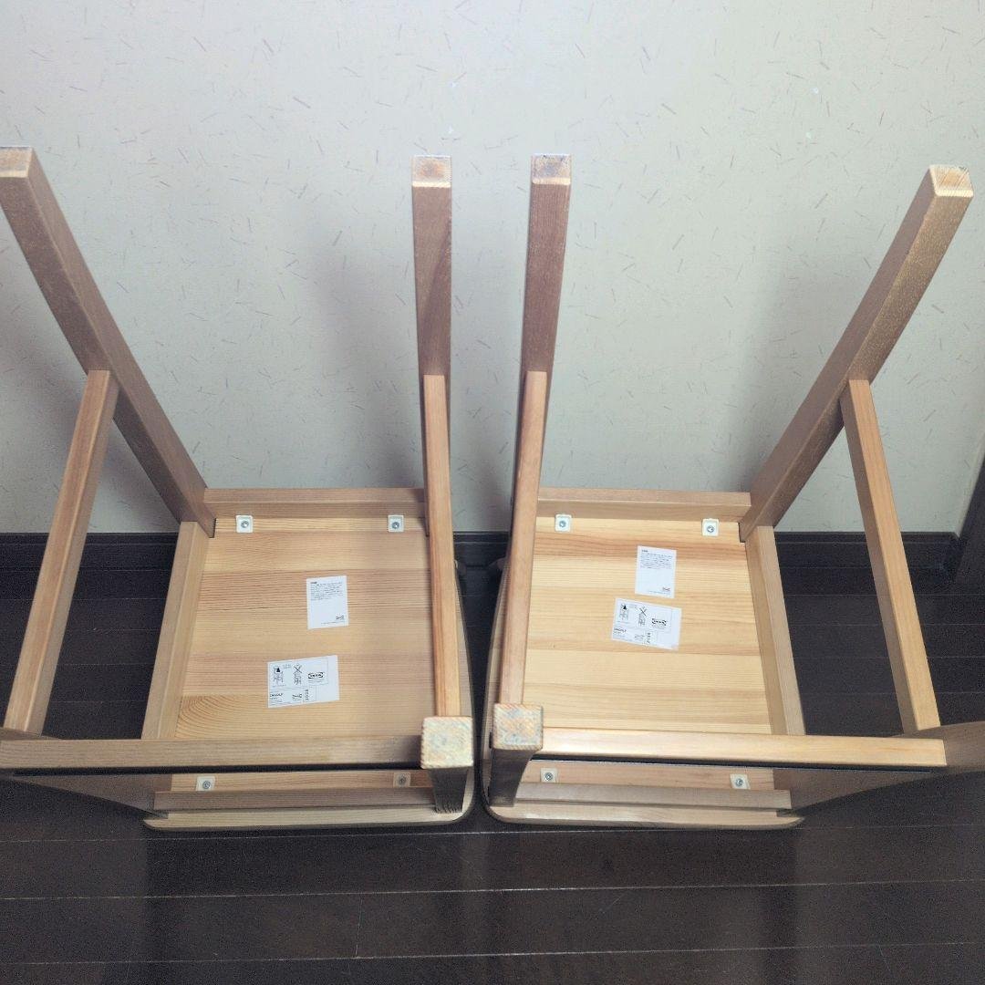 【良品】IKEA インゴルフ カウンターチェア INGOLF 63cm　2脚