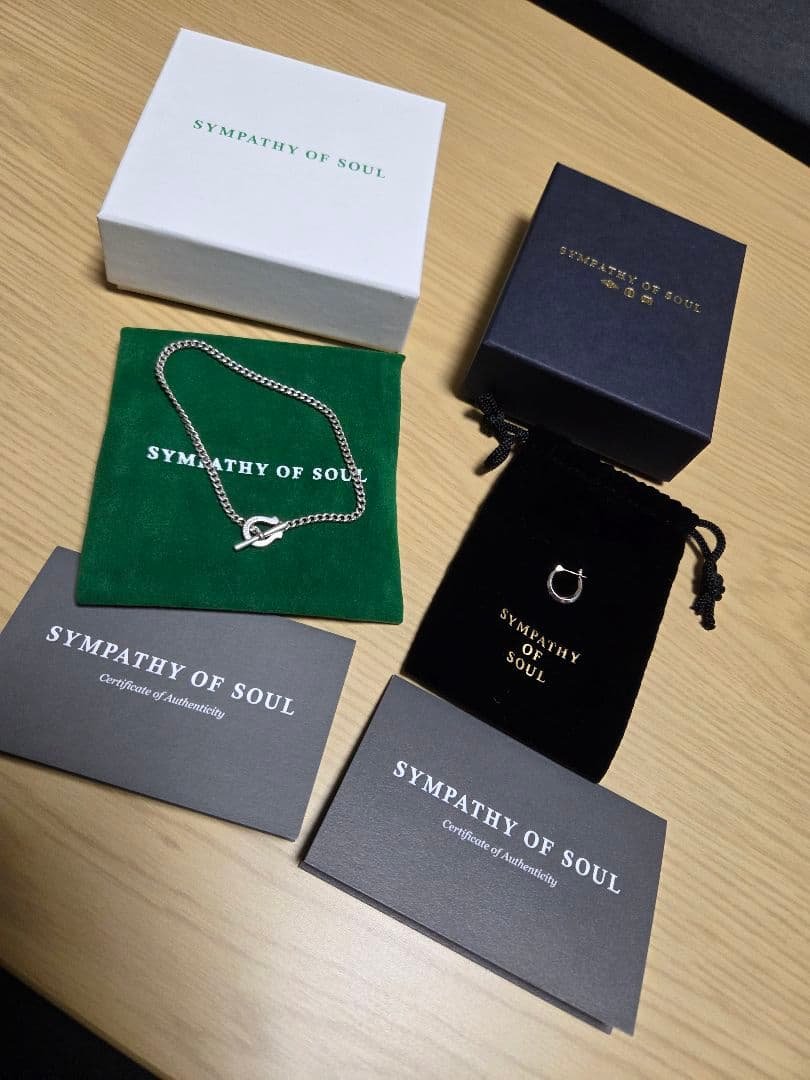 SYMPATHY OF SOU　ブレスレット、ピアス　セット