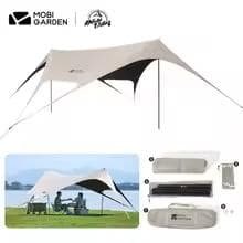 MOBI GARDEN タープ サンシェルター　グレー