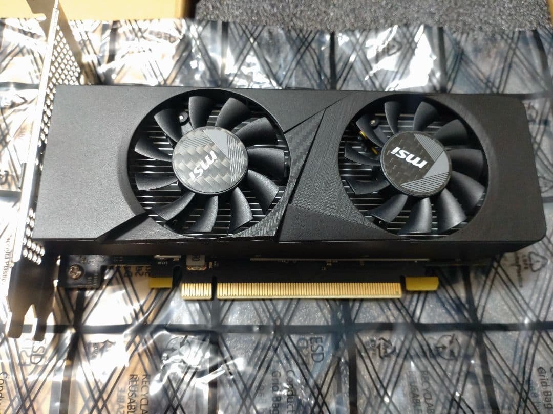 グラフィックボード・グラボ・ビデオカード MSI GeForce RTX 3050 LP OC 6GB