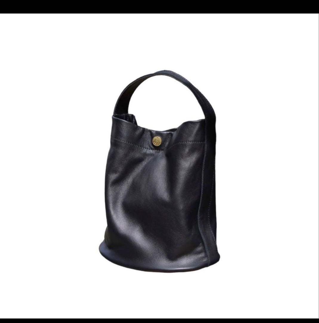 ドレスヒッピー レザーハンドバッグ バケットバッグ