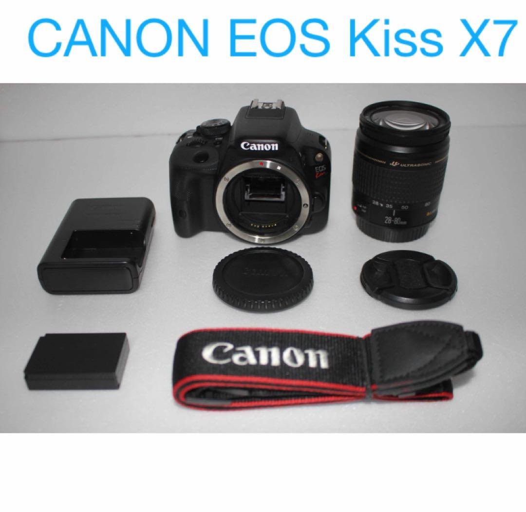 canon kiss x7 標準レンズセット/Canon EF 28-80㎜