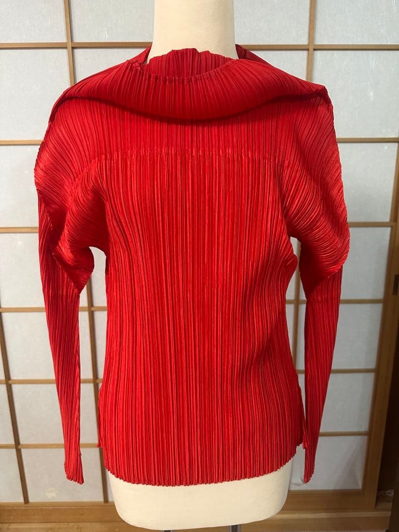 PLEATS PLEASE ISSEY MIYAKE　タートルネック カットソー