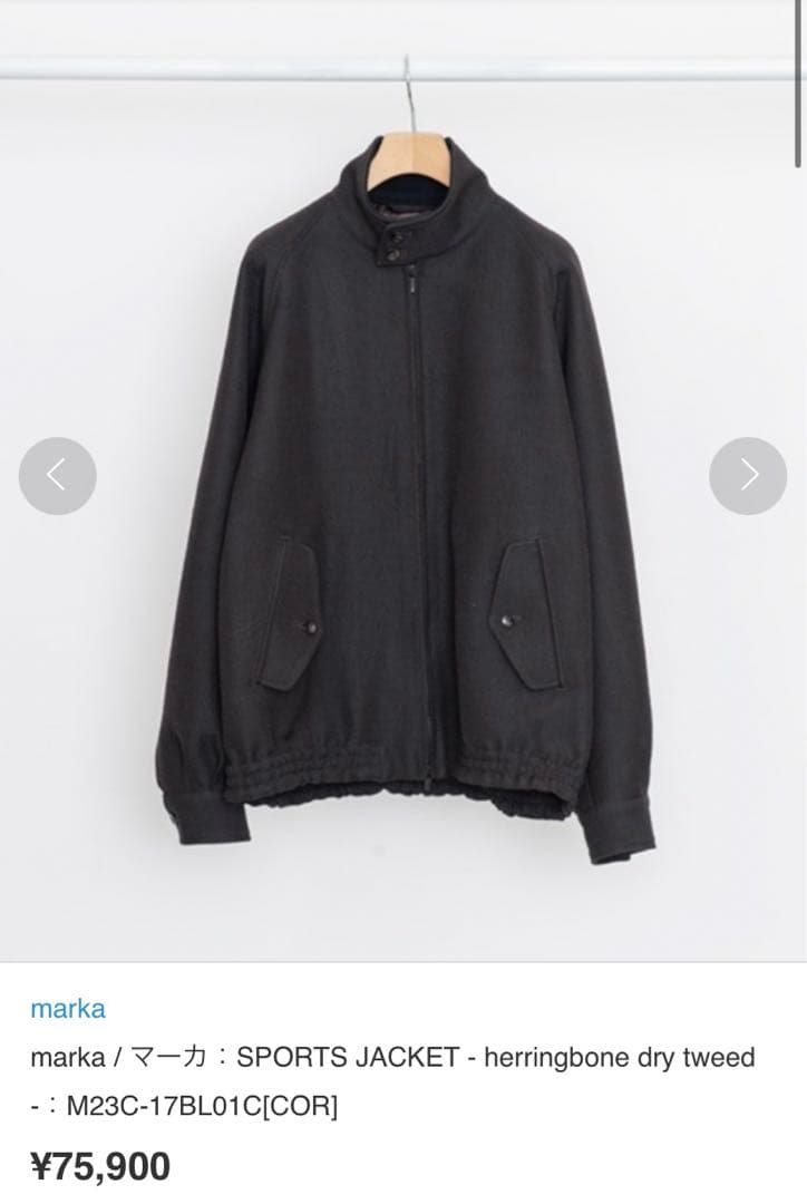 ジャケット・アウター SPORTS JACKET herringbone dry tweed