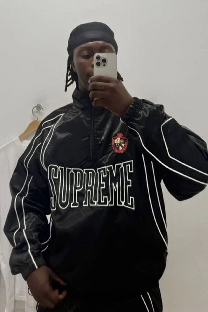 極美品！Supreme Satin Piping Pullover M