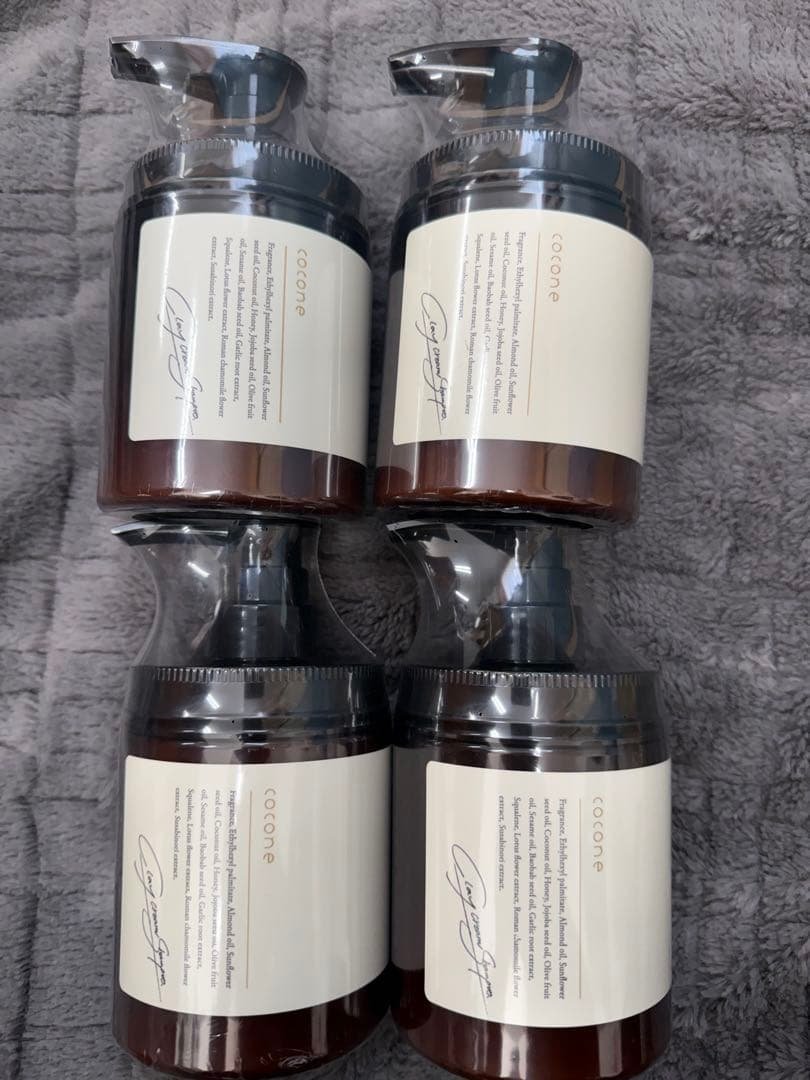 cocone ココネ　クレイクリームシャンプーME モイストタイプ４本セット